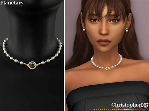 Planetary Necklace Sims 4 Accessory Mod Modshost