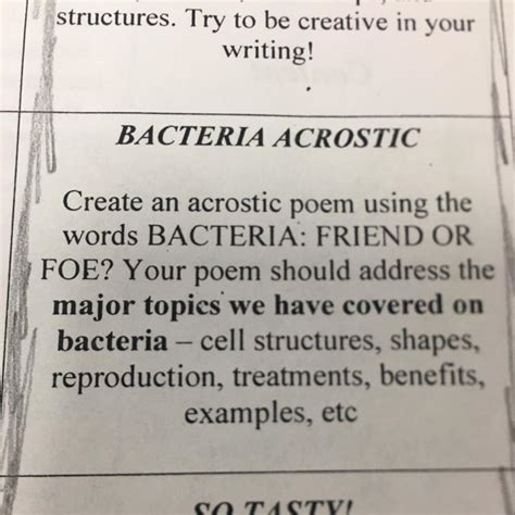 Create An Acrostic Poem Using The Word Energy Brainly