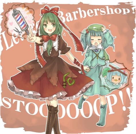 Kawashiro Nitori And Kagiyama Hina Touhou Drawn By Misatomoimoi