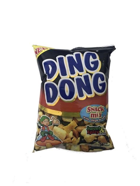 ding dong snack mix sweet and spicy 100g