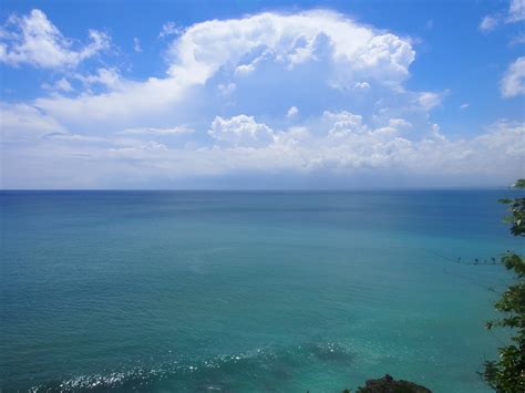 무료 이미지 바닷가 바다 대양 수평선 구름 하늘 육지 연안의 만 물줄기 곶 작은 섬 발리 비치