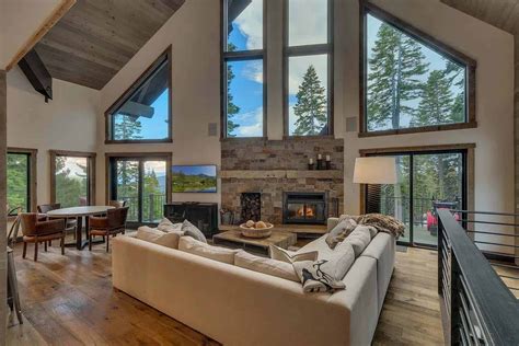 Dreamy Mountain Chalet Nestled In The Pristine Beauty Of Alpine Peaks