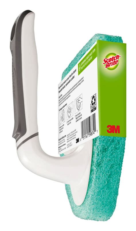 Scotch Brite Non Scratch Handheld Bathroom Scrubber