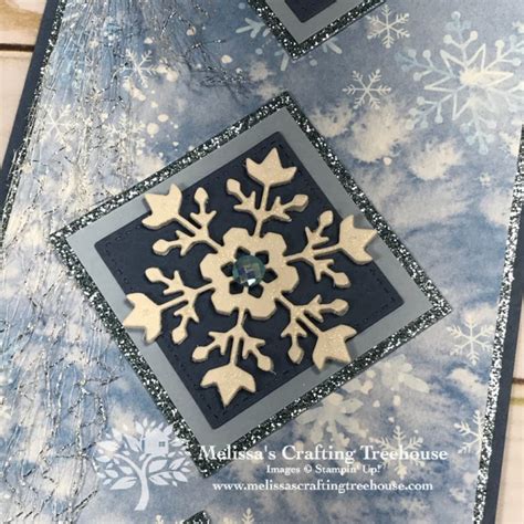 Cards With The Stampin Up So Many Snowflakes Dies Melissas