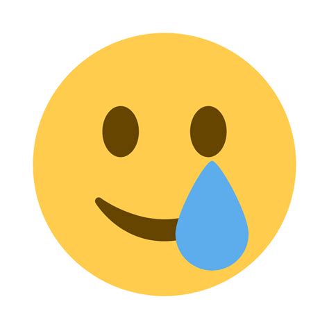 🥲 Smiling Face With Tear Emoji What Emoji 🧐