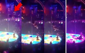 Stripper Goes Viral Falls 30 Feet Off The Pole And Keeps Twerking Vid