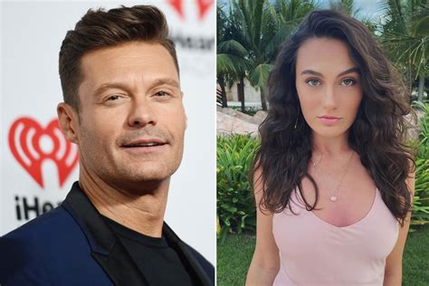 Ryan Seacrest 46 Spotted With 23 Year Old Model Aubrey Paige
