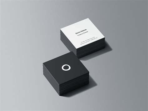 Low Cost Square Business Cards And Mini Business Cards Printing Next Day