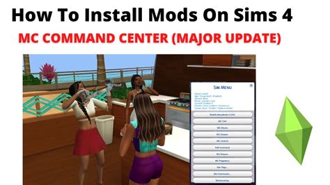 UPDATED VERSION HOW TO INSTALL MC COMMAND CENTER The Sims 4 Mods