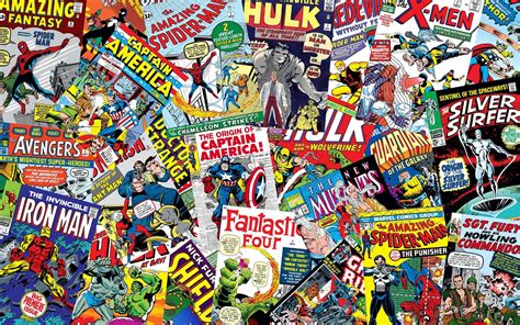 Marvel Comics Logo Wallpapers Wallpaper Cave