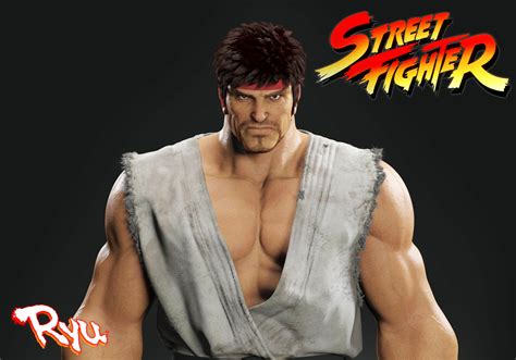 Artstation Street Fighter Inspired By Ryu