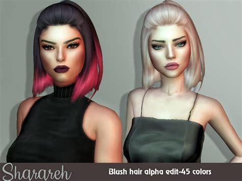 18 Alpha Hair Sims 4 Janiekarris