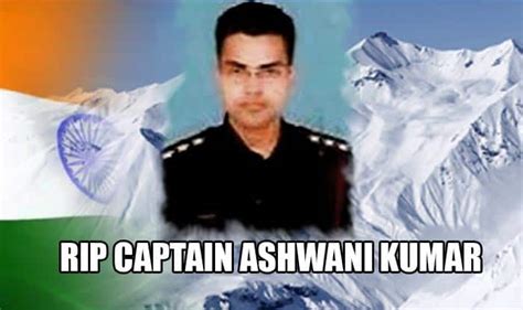 Indian Army Captain Ashwani Kumar 26 Dies In Avalanche At Siachen