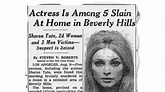 How Sharon Tate’s Death and the Manson Killings Gripped Los Angeles ...