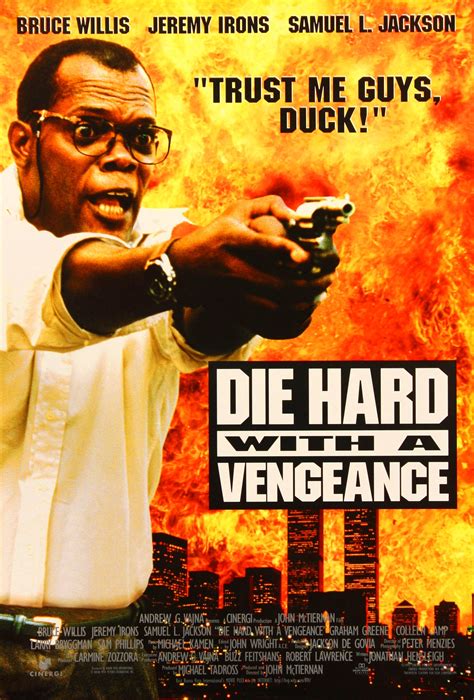 Die Hard With A Vengeance Die Hard 3 Alt Cover Poster Art Repin Die