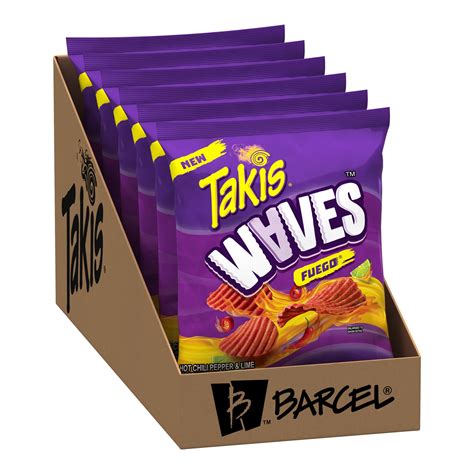 Expired 10122022 Takis Waves Fuego Hot Chili Pepper And Lime