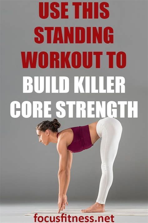 9 Minute Standing Core Workout For Beginners Without Weights Focus