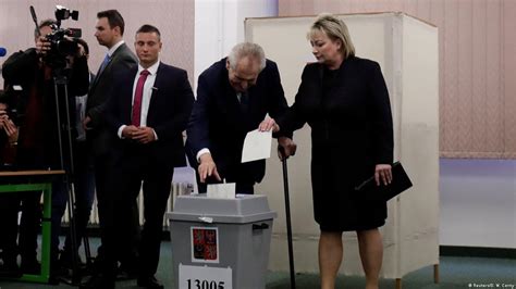 Final Day Of Voting In Czech Election Dw 01 13 2018
