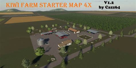 Kiwi Farm Starter Map 4x V12 Map Farming Simulator 2022 Mod Ls 2022