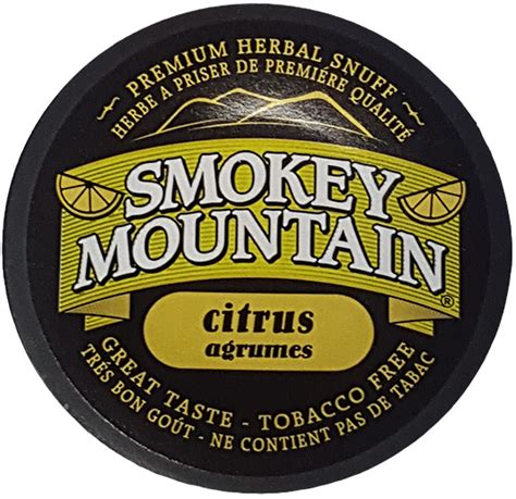 Citrus Herbal Snuff Smokeless Chewing Tobacco Alternative