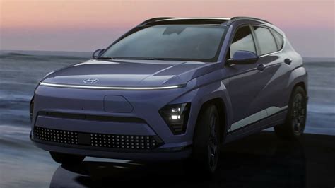 Heres A Closer Look At The New Hyundai Kona Electric Carscoops