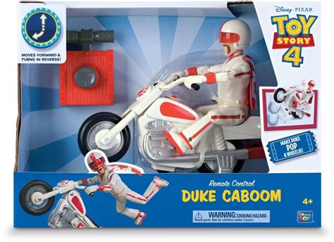 Buy Toy Story 4 Duke Caboom And Boom Boom 8 Inch With Bike On Deluxe