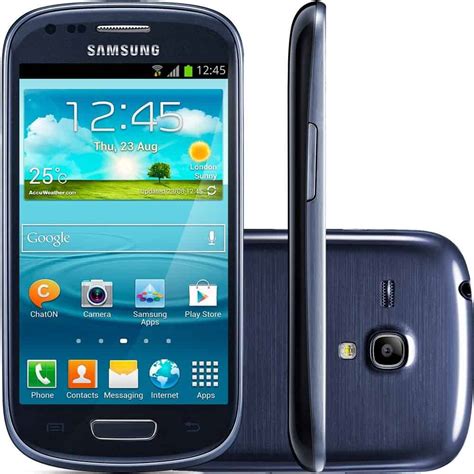 Samsung Galaxy S3 Mini Sm G730w8 8gb Bleu Déverrouillé 6