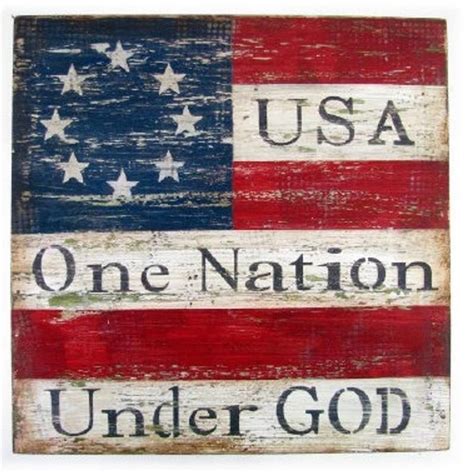 One Nation Under God Plaque E Pattern By Chris Haughey Designs Etsy