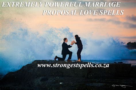 Extremely Powerful Marriage Proposal Love Spells