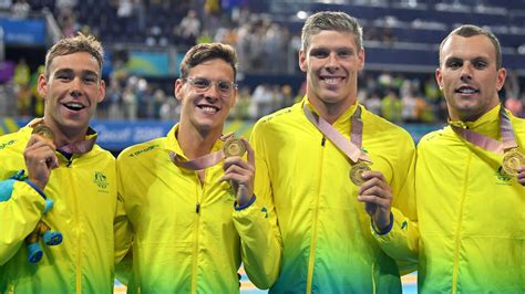 Bronte campbell, emily seebohm share australian swimmer of the year award posted 5 sep september 2015 sat saturday 5 sep september 2015 at 12:40pm , updated 5 sep september 2015 sat saturday 5 sep. Bronte Campbell, Kyle Chalmer, swimming relays: Commonwealth Games gold medal tally | Daily ...
