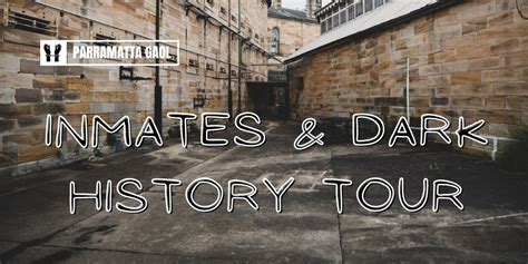 Parramatta Gaol Inmates and Dark History Tour | Humanitix
