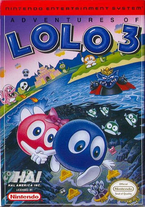 Adventures Of Lolo 3 1990 Mobygames