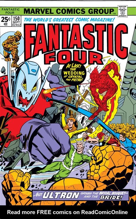 Read Online Fantastic Four 1961 Comic Issue 150