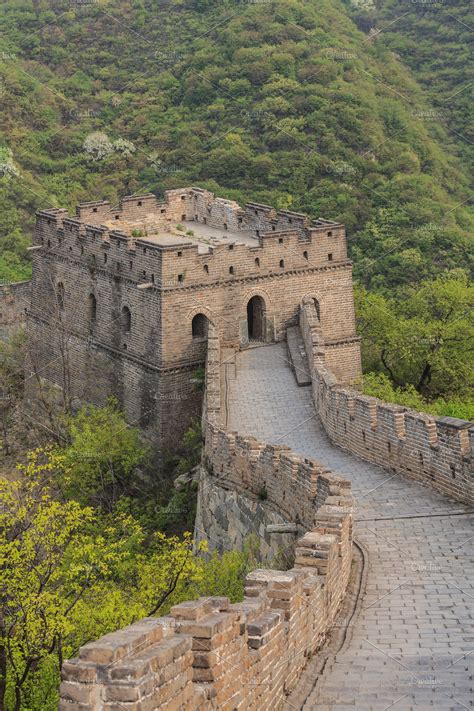 Watchtower Of The Great Wall With Viewing Platform High Quality