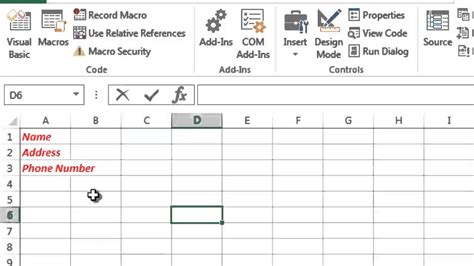 Excel 2013 Tutorial 19 Intro To Macros Youtube