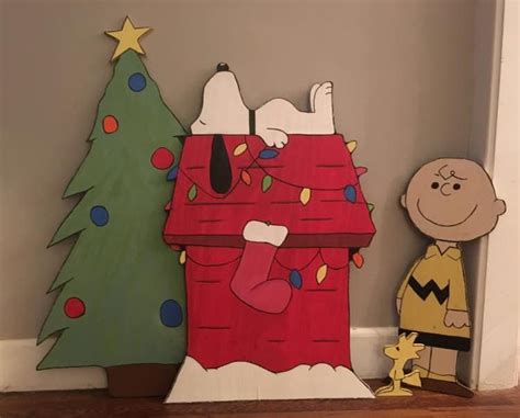 Charlie Brown Christmas Cutouts Etsy