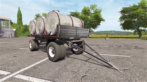Trailer With Barrels Fs17 Farming Simulator 17 Mod Fs 2017 Mod
