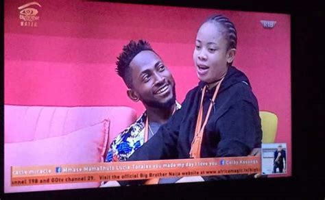 bbnaija miracle reveals why he decided to date nina information nigeria