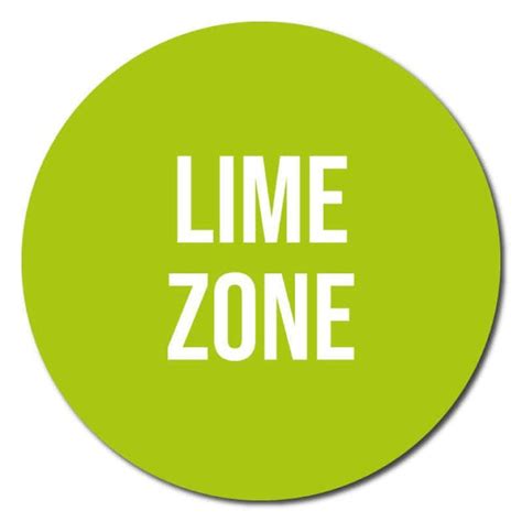 Zone Colours Indoor Circle Floor Signage 60cm Diameter — Sg World