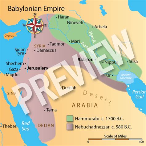 Babylonian Empire Bible Cities