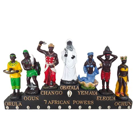 7 African Power Orisha Statue