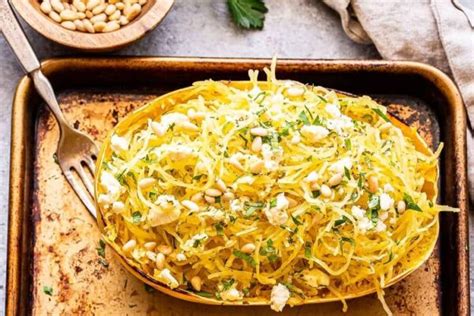 How To Make Feta Spaghetti Squash Cheesy And Delicious