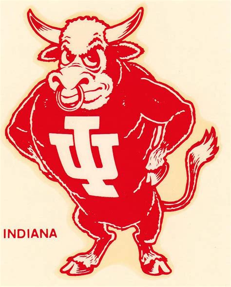 Indiana Indiana Sticker Labels Vintage Logo