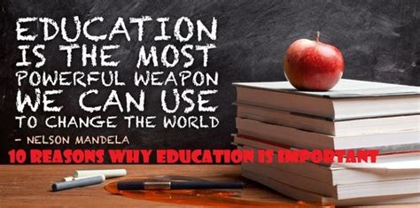 Reasons Why Education Is Important Things Reasons Education