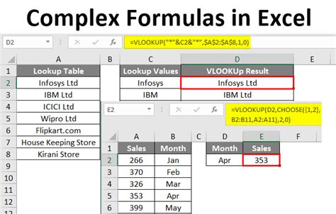 Formulas En Excel