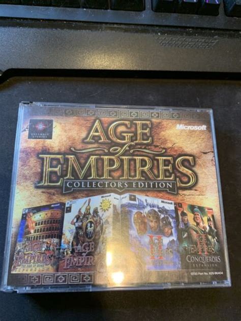 Age Of Empires Collectors Edition Pc 2000 For Sale Online Ebay