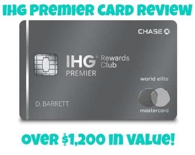 The ihg rewards club premier credit card comes with a rather generous bonus of 150,000. Chase IHG Rewards Club Premier Credit Card Review. BaldThoughts.com