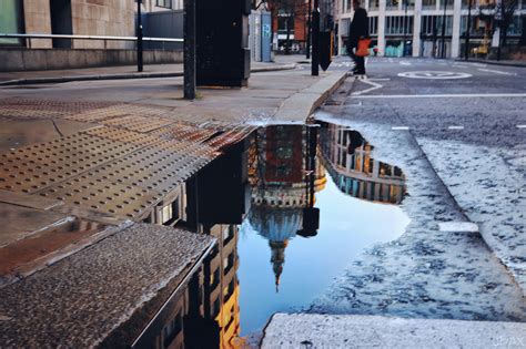 St Pauls Puddle Reflection In London Uk 🇬🇧 Reflection Photography