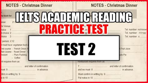 Ielts Academic Reading Practice Test With Answers Youtube