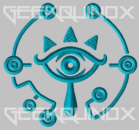 Legend Of Zelda Sheikah Eye Descarga Digital Etsy España